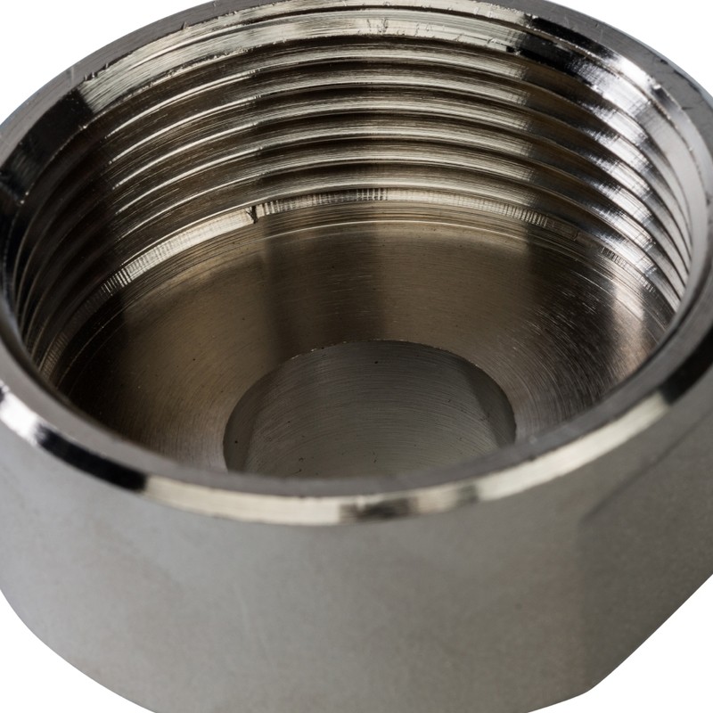 Переходник Stout SFT-0008-011234 1 1/2х3/4 дюйма никелированный с внутренней и наружной резьбой