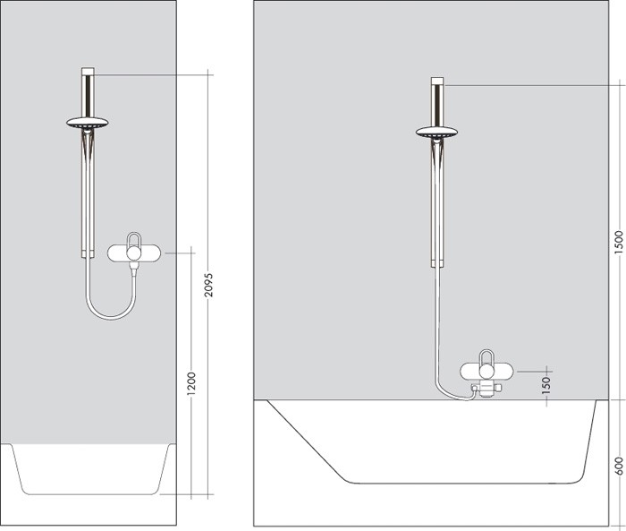 Душевой гарнитур Hansgrohe Croma 100 Multi 27775000