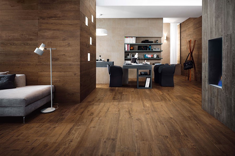 Керамогранит Atlas Concorde Axi Dark Oak 900х225 мм