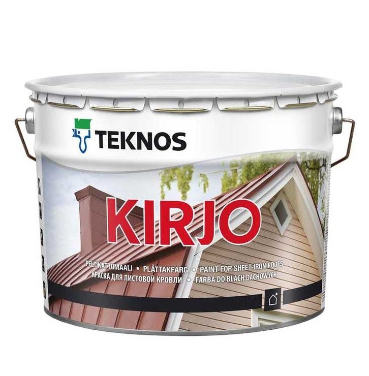Краска Teknos Kirjo РМ1 9 л