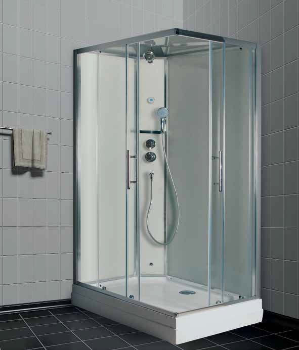 Душевая кабина Timo Premium Ilma 102 L 1200x800x2250 мм