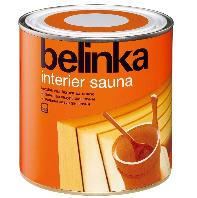 Пропитка для бани и сауны Belinka Interier Sauna 0,75 л