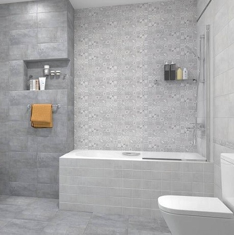 Плитка керамическая Ceramica Classic 08-00-06-476 Bastion серая 400х200 мм