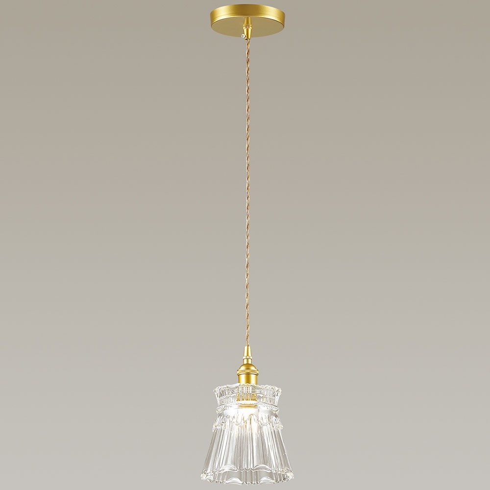 Светильник подвесной Lumion Jess 3798/1 золотой E14 1х40W 220V