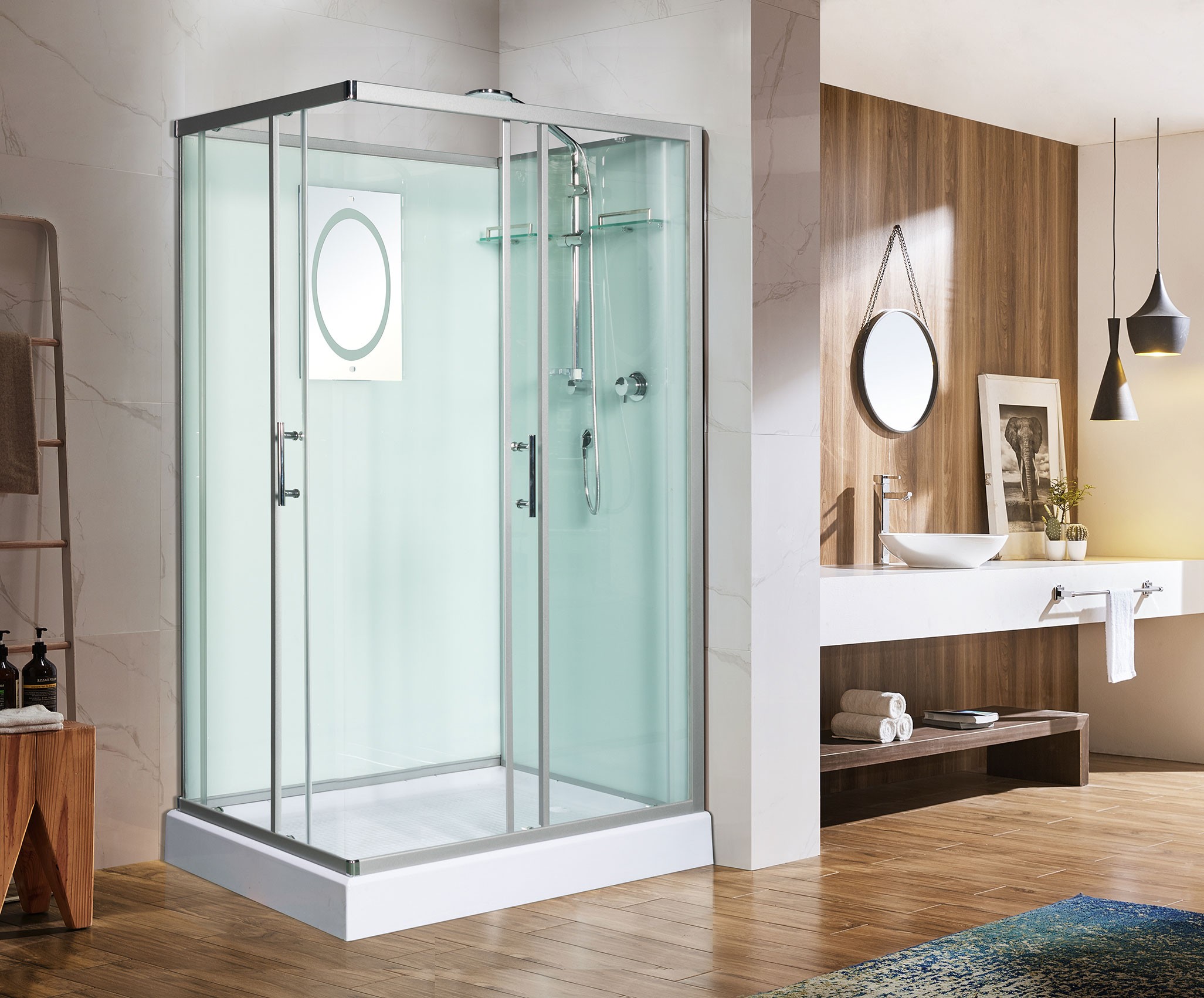 Душевая кабина Weltwasser WW500 Laine 1201 1200х900х2170 мм