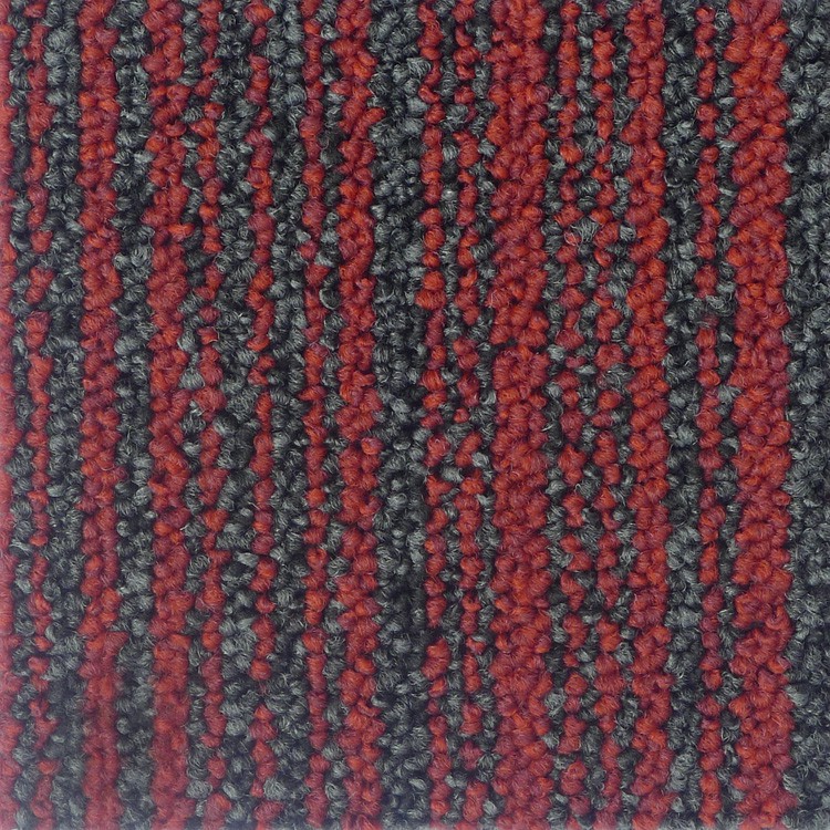 Плитка ковровая Tecsom Prima Ligne 00997 Black Red