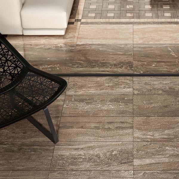 Керамогранит Atlas Concorde Supernova Marble Woodstone Taupe Strutturato 600х300 мм