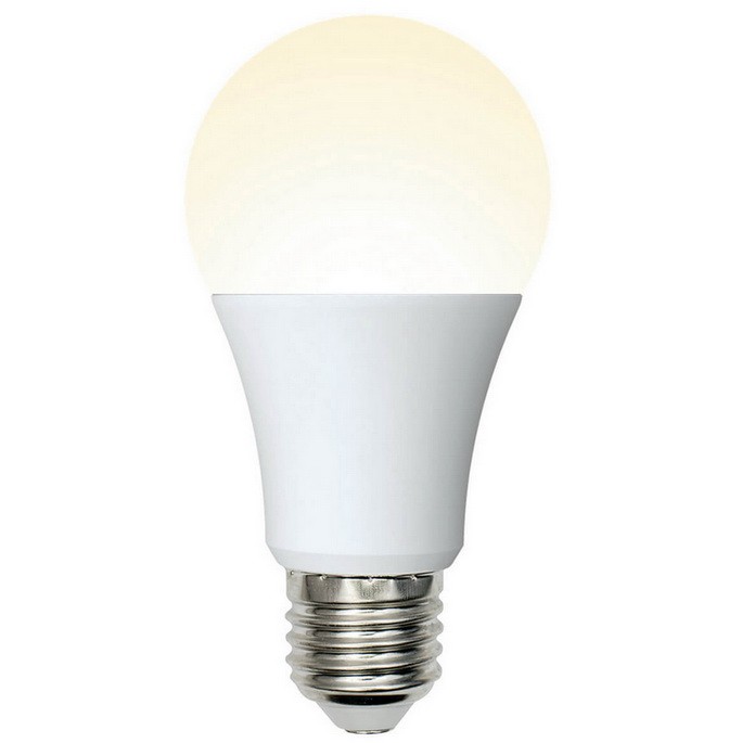 Лампа светодиодная Uniel Multibright LED-A60-10W/E27 матовая 3000K