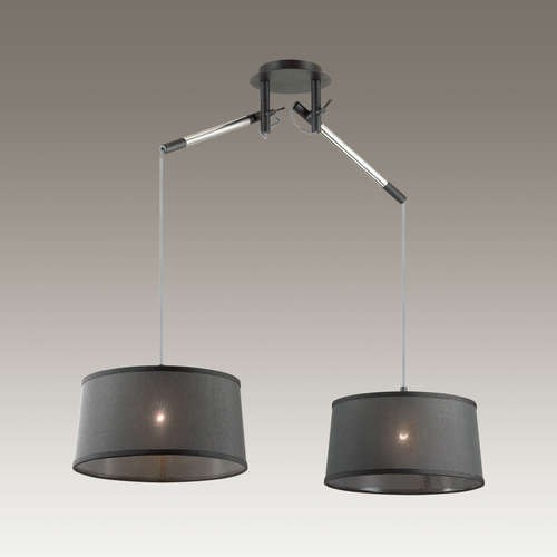 Подвес Odeon Light Loka 4159/2 черный Е27 2х15W 220V