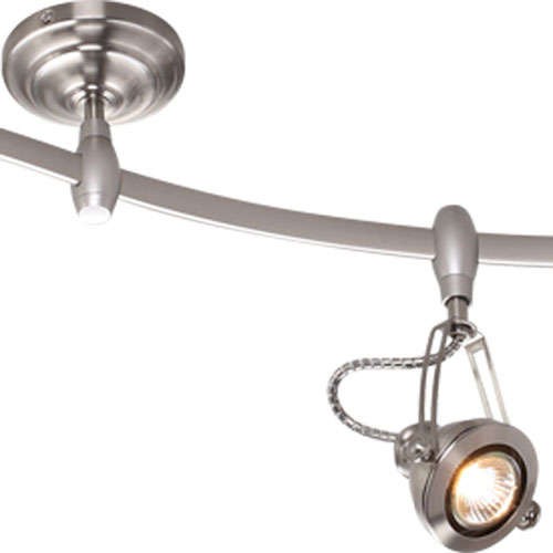 Светильник трековый с гибкой шиной Odeon Light Breta 3807/4TR глянцевый никель GU10 4х50W 220V
