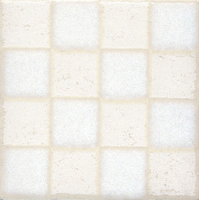 Вставка керамическая Kerama Marazzi STG/B404/1266 Амальфи орнамент белая 99х99 мм