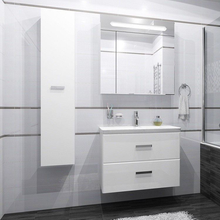 Плитка керамическая Ceramica Classic 10-00-06-270 Страйпс серая 500x250 мм