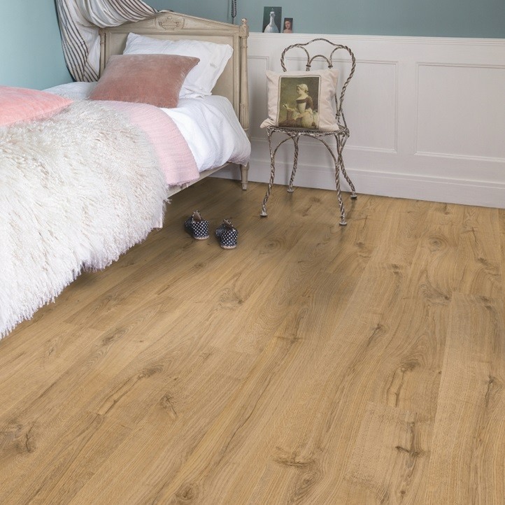 Ламинат Quick-Step Eligna U3458 Дуб теплый натуральный промасленный