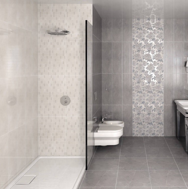 Плитка керамическая Kerama Marazzi 12088R Низида серая обрезная 750х250 мм