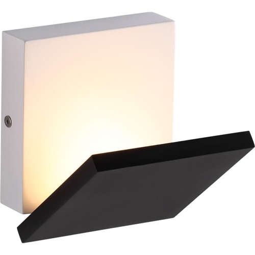 Светильник настенный светодиодный Odeon Light Squadro 3859/10WB белый с черным 10W 220V