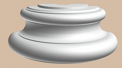 Полуоснование полиуретановое Decomaster 90030-4Н 200х500х250 мм