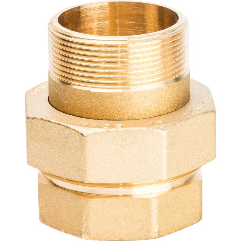 Разъемное соединение американка Stout SFT-0044-000002 2 дюйма уплотнение под гайкой по плоскости с внутренней и наружной резьбой