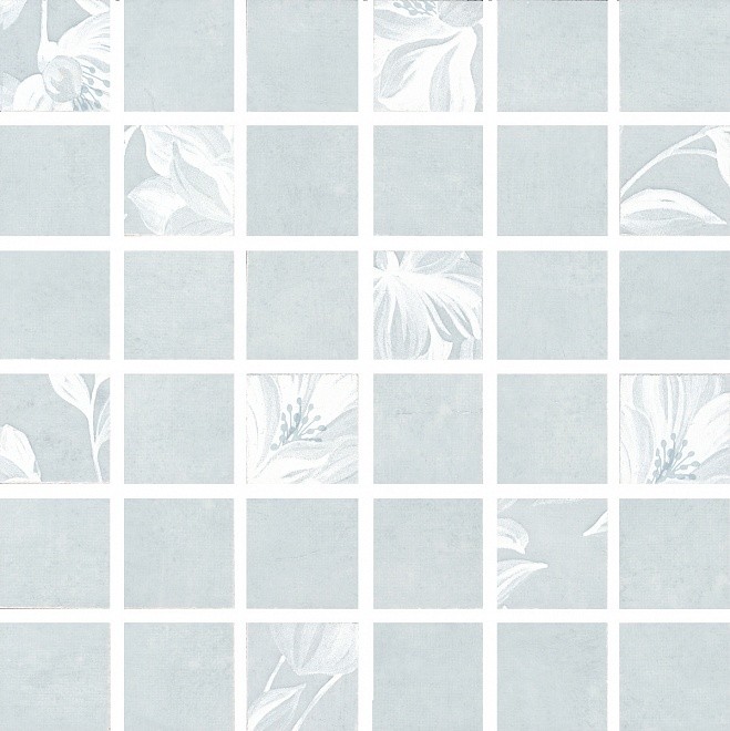 Плитка керамическая Kerama Marazzi MM11098 Каподимонте мозаичная голубая 300х300 мм