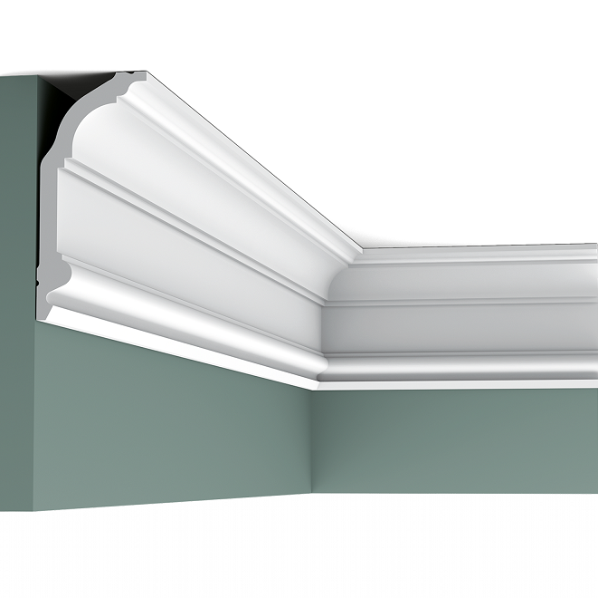 Карниз потолочный полиуретановый Orac Decor Luxxus C339 2000х64х141 мм
