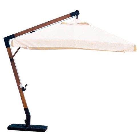 Зонт 4SiS Ливорно с деревянной опорой 300х300 см