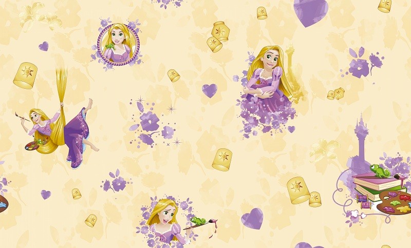 Обои виниловые на флизелиновой основе Erismann Disney Rapunzel E-D-003A