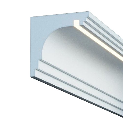 Карниз фасадный из полистирола Leptonika KC 302 LED 2 м