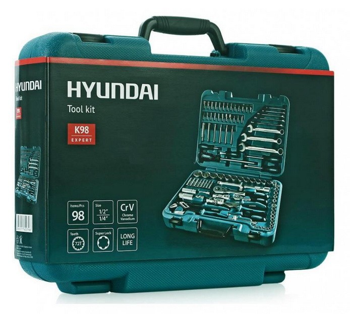Набор инструментов Hyundai K 98 из 98 предметов