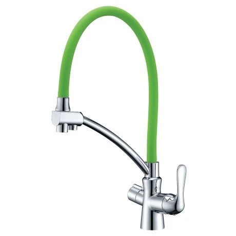 Смеситель для кухни Lemark Comfort LM3070C-Green