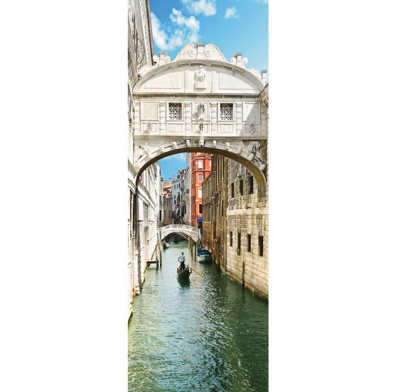 Фотообои виниловые на флизелиновой основе Decocode Венецианский канал 11-0166-YE 1х2,8 м    