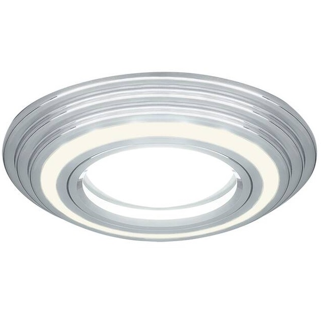 Светильник встраиваемый Gauss Backlight BL138 хром Gu5.3 3W Led 3000K