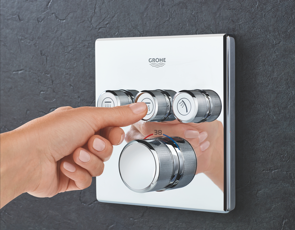 Внешняя часть термостата Grohe Grohtherm SmartControl 29126000 для Rapido SmartBo