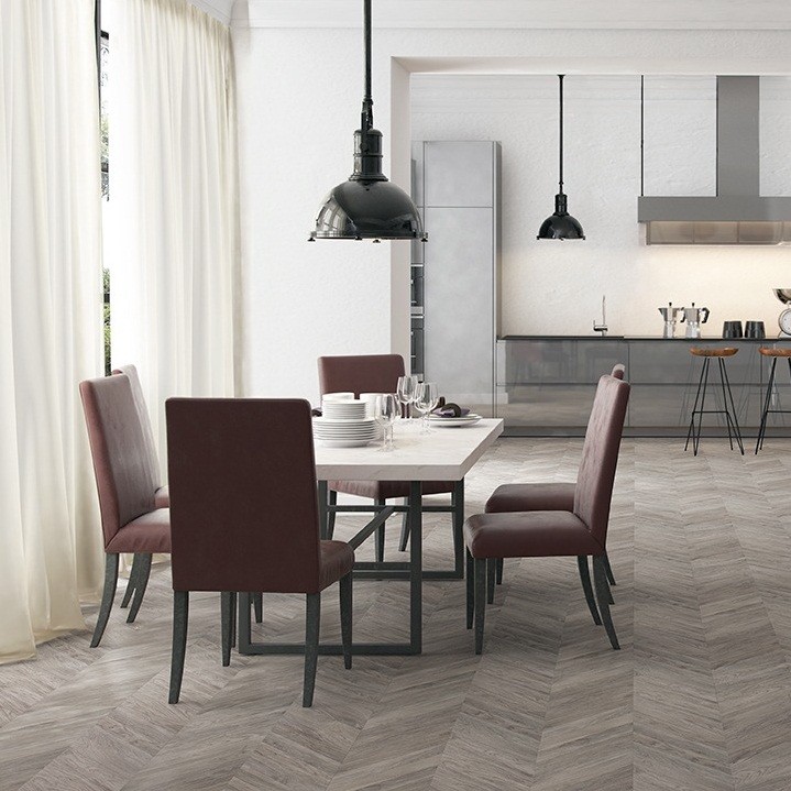 Ламинат Faus Masterpieces S174221 Grey Chevron