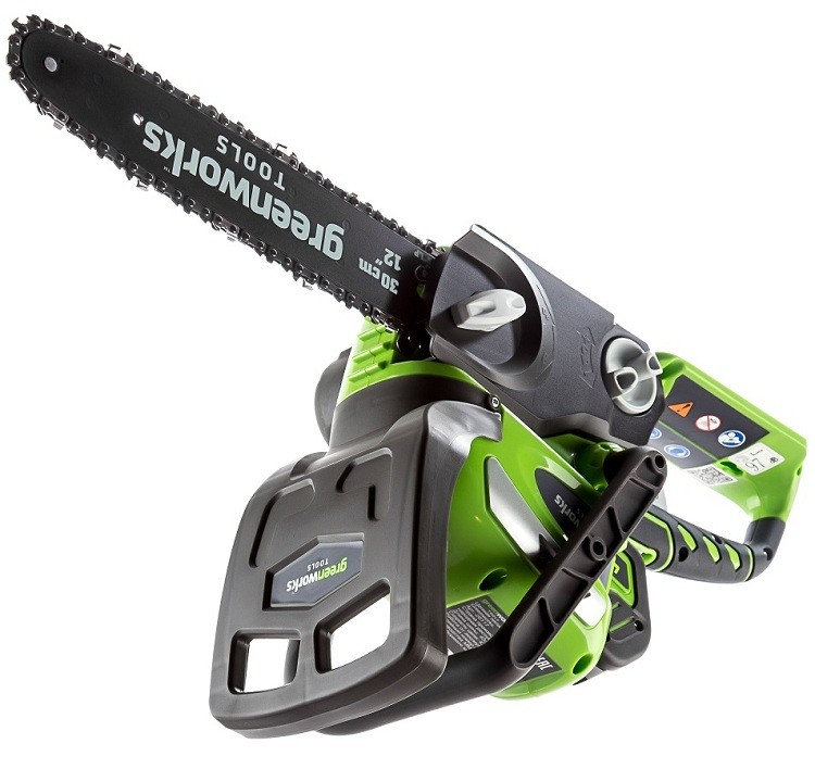 Пила цепная аккумуляторная Greenworks G40CS30K4