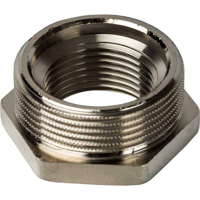 Футорка Stout SFT-0029-001121 1 1/2х1 дюйм никелированная