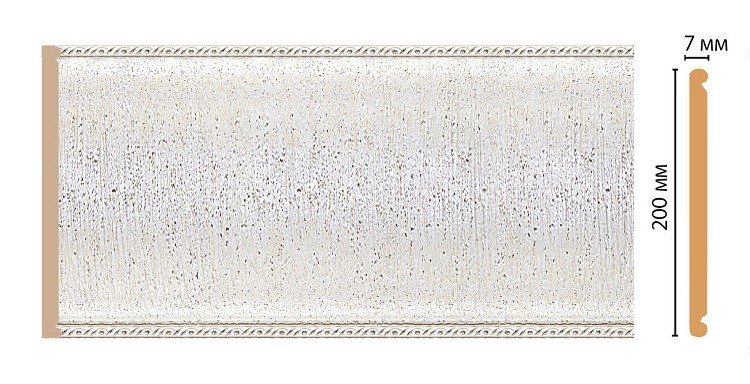 Панель декоративная Decomaster Перламутр-Stone Line Q20-42 2400х200 мм