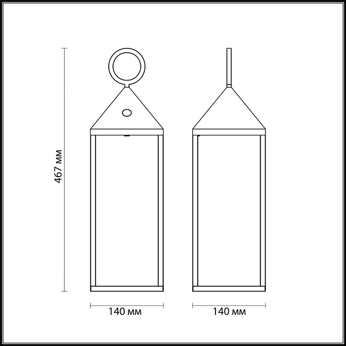 Светильник уличный переносной Odeon Light York 4604/2TL черный IP54 2W