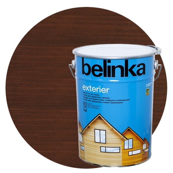 Пропитка для древесины Belinka Exterier № 69 Горячий шоколад 10 л
