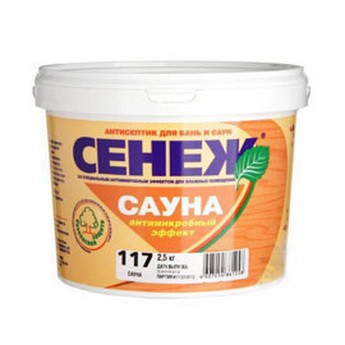 Антисептик Сенеж Сауна 2,5 кг 