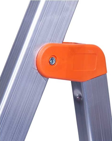 Стремянка односторонняя алюминиевая Krause Solidy 126269 1х8