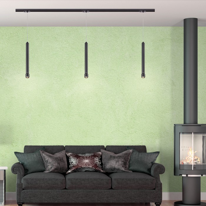 Светильник трековый светодиодный Novotech Eddy 357981 черный 7W 220V