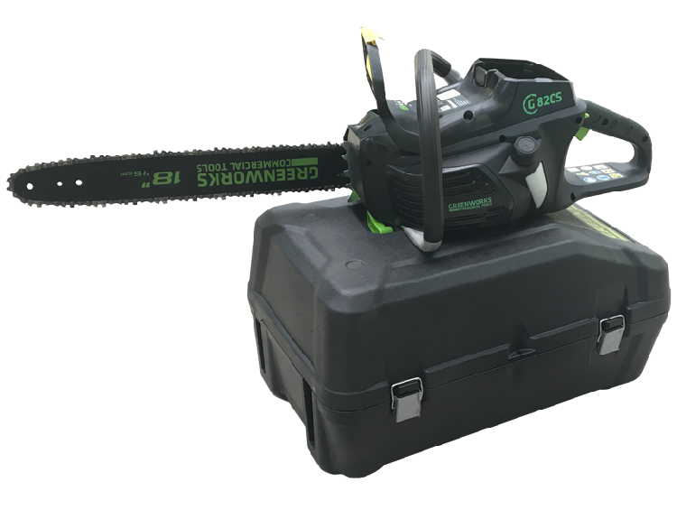 Пила цепная аккумуляторная Greenworks GD82CS без аккумулятора и зарядного устройства