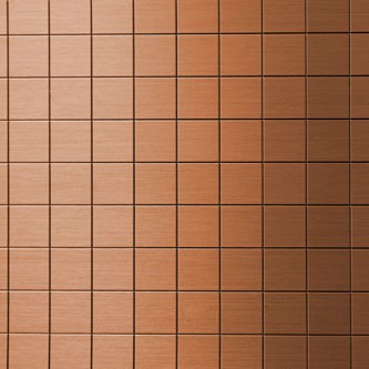 Стеновая панель Sibu Multistyle Copper Brushed Diamond 10x10 2600х1000 мм самоклеящаяся