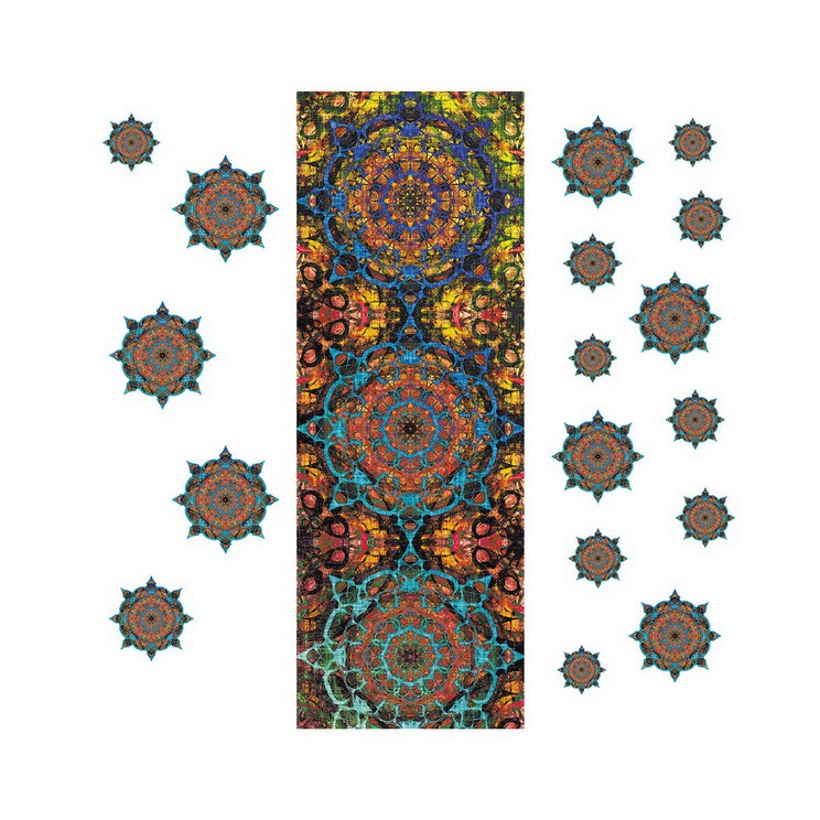 Фотообои виниловые на флизелиновой основе Decocode Цветная мозайка 15-0491-AE 3х2,8 м  