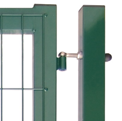 Ворота для забора Grand Line Medium New Lock 2030х5000 мм Ral 6005