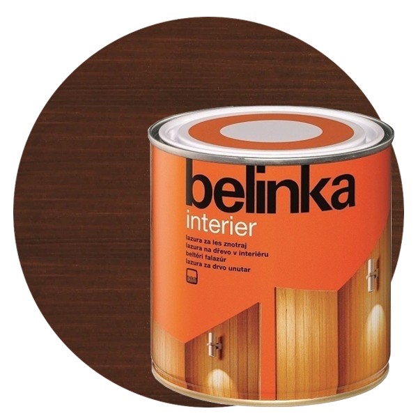 Пропитка для древесины Belinka Interier № 69 Горячий шоколад 0,75 л