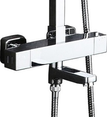 Стойка душевая Timo Tetra-thermo SX-0169/00 chrome с термостатом