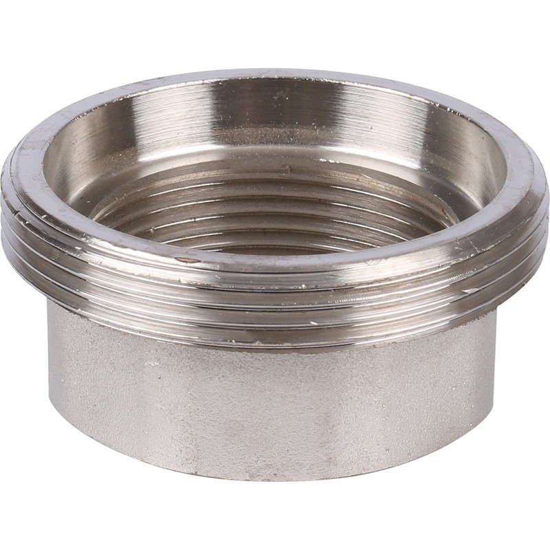 Разъемное соединение американка Stout SFT-0034-000112 1 1/2 дюйма никелированное с внутренней резьбой