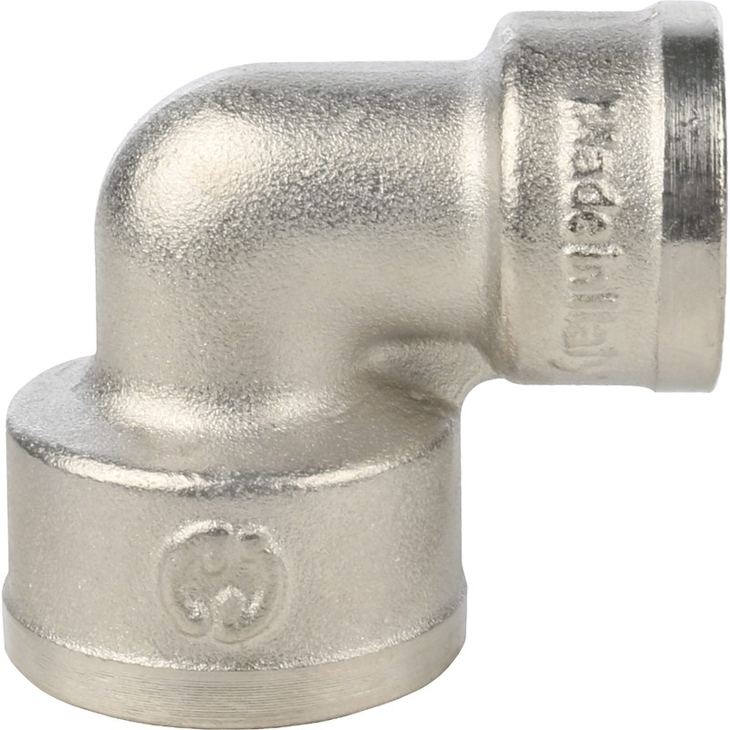 Угольник Stout SFT-0014-003412 3/4х1/2 дюйма никелированный с внутренней резьбой