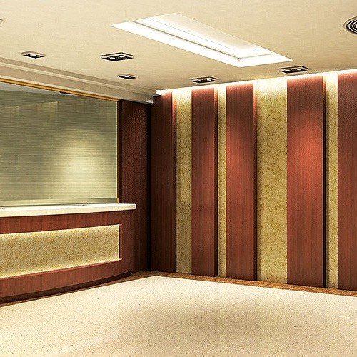Стеновая панель Sibu Leather Line Antigua Gold 2600х1000 мм самоклеящаяся
