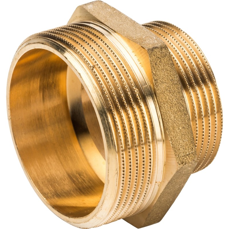 Ниппель переходной Stout SFT-0003-002112 2х1 1/2 дюйма с наружной резьбой